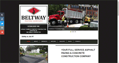 Desktop Screenshot of beltwaypaving.biz